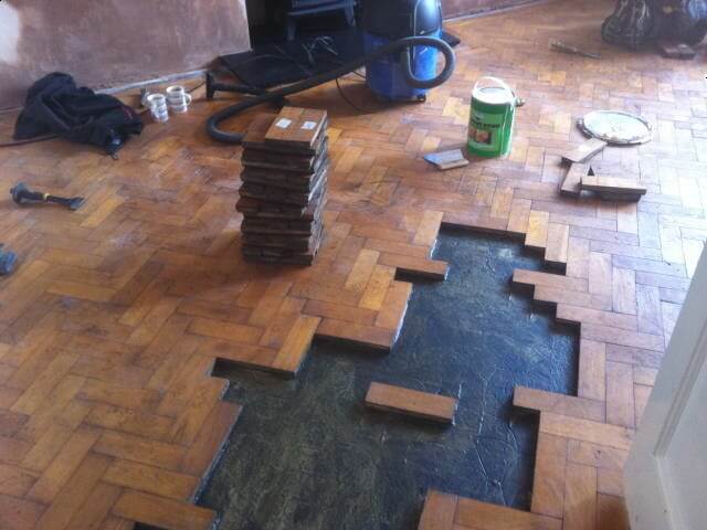 refurbishing parquet flooring