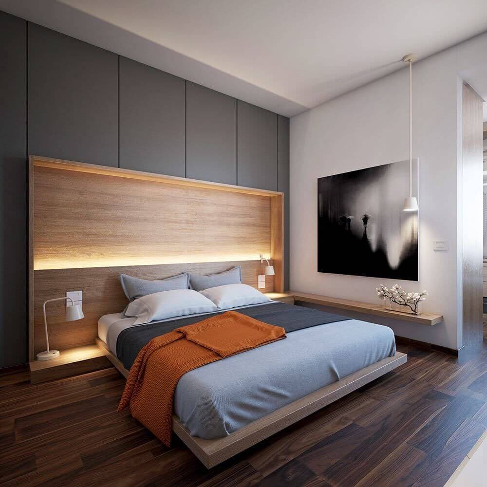 Statement Lighting Bedroom