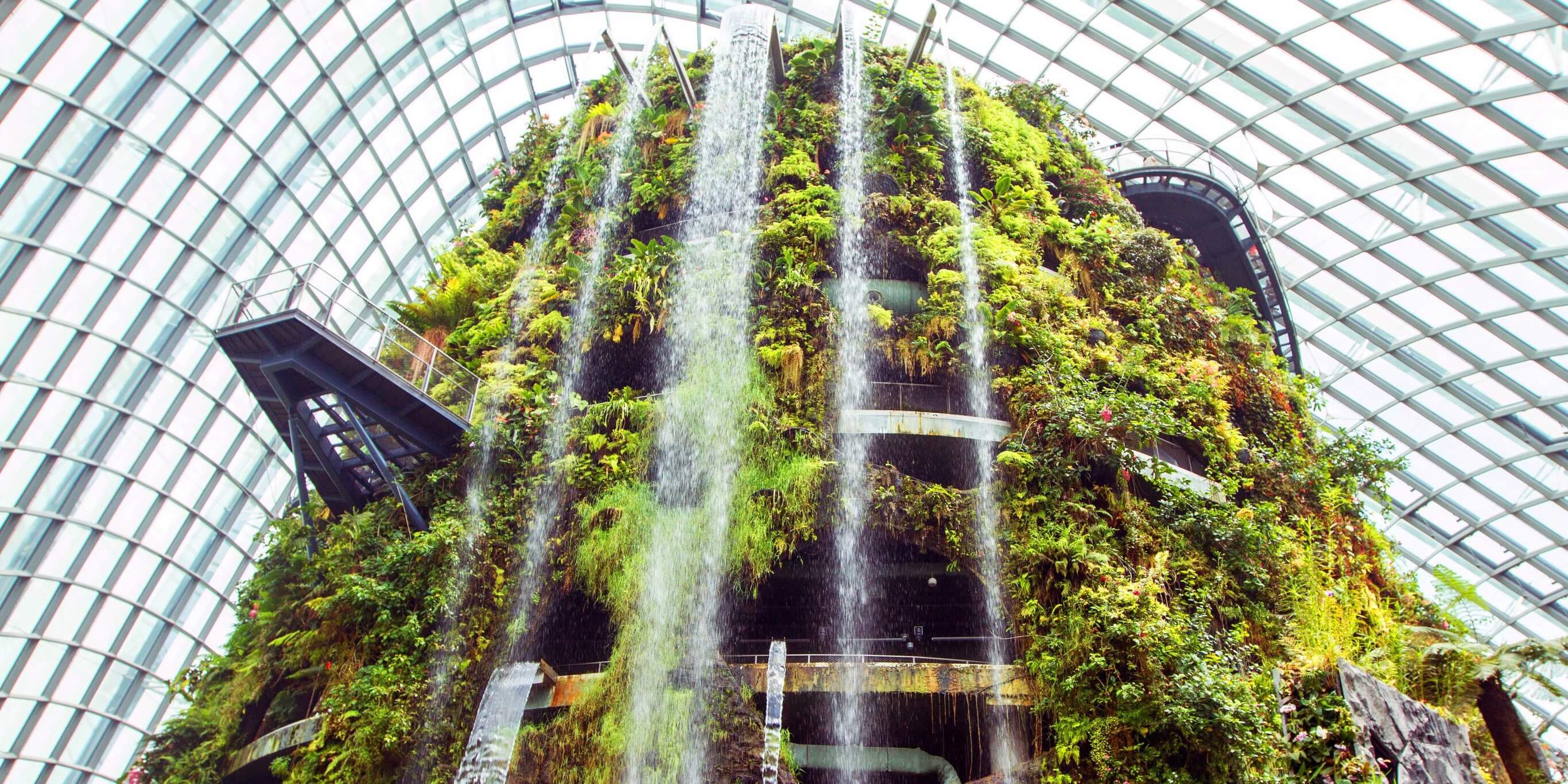 Indoor Waterfall In Singapore