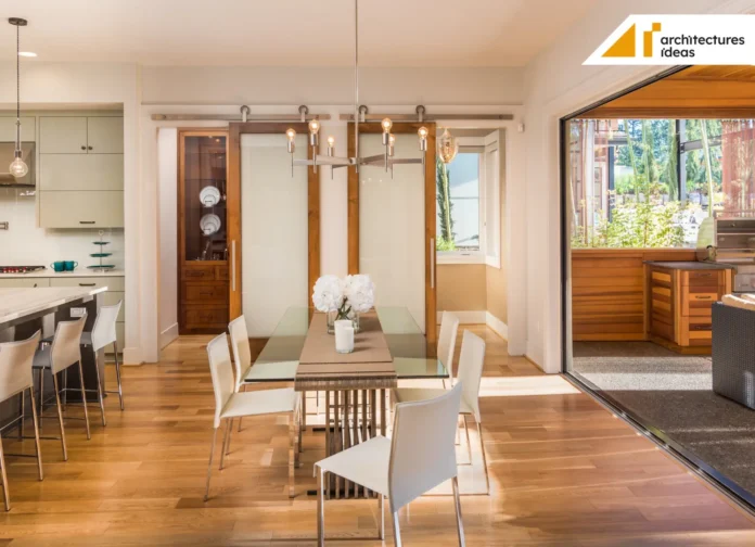 Mid Century Modern Interior Door