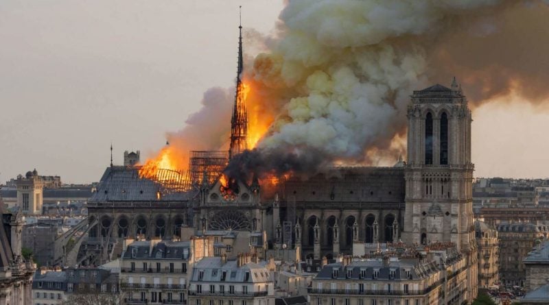 Notre Dame Fire Accident
