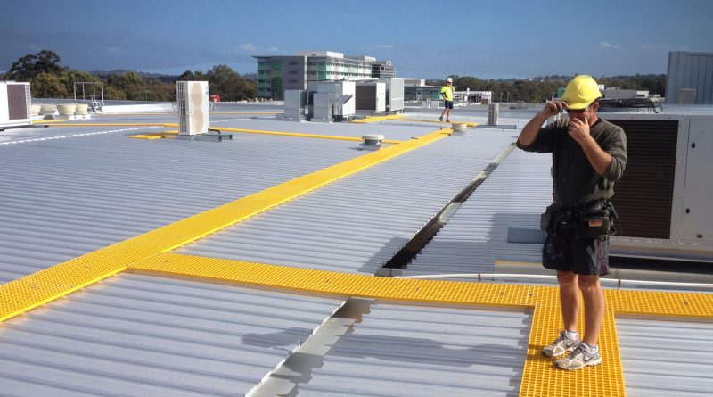 Roof walkway systems