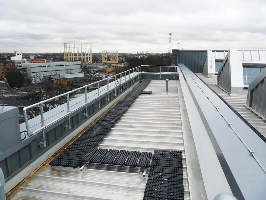 Roof walkway systems