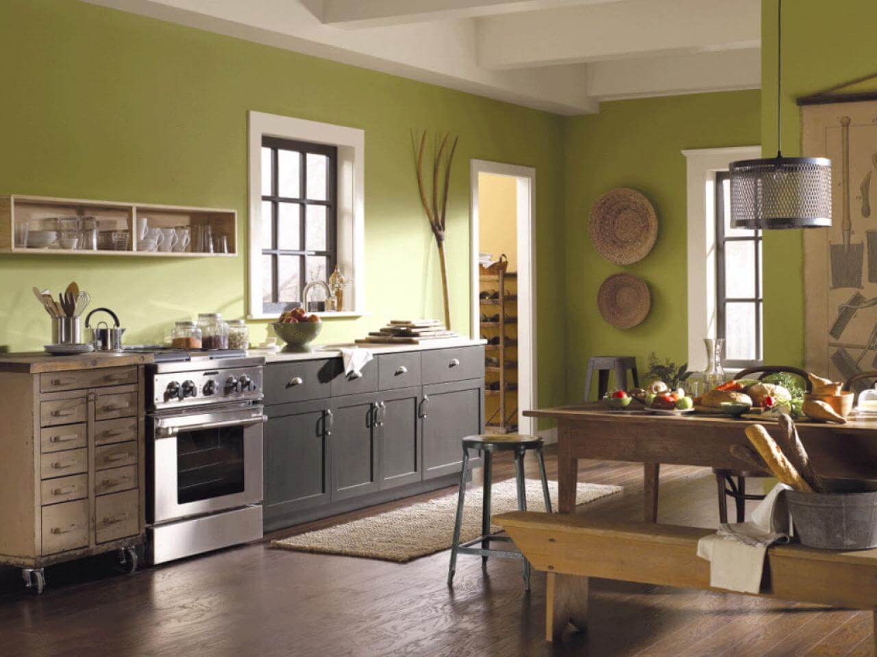 Trending Kitchen Wall Colors For The Year 2019