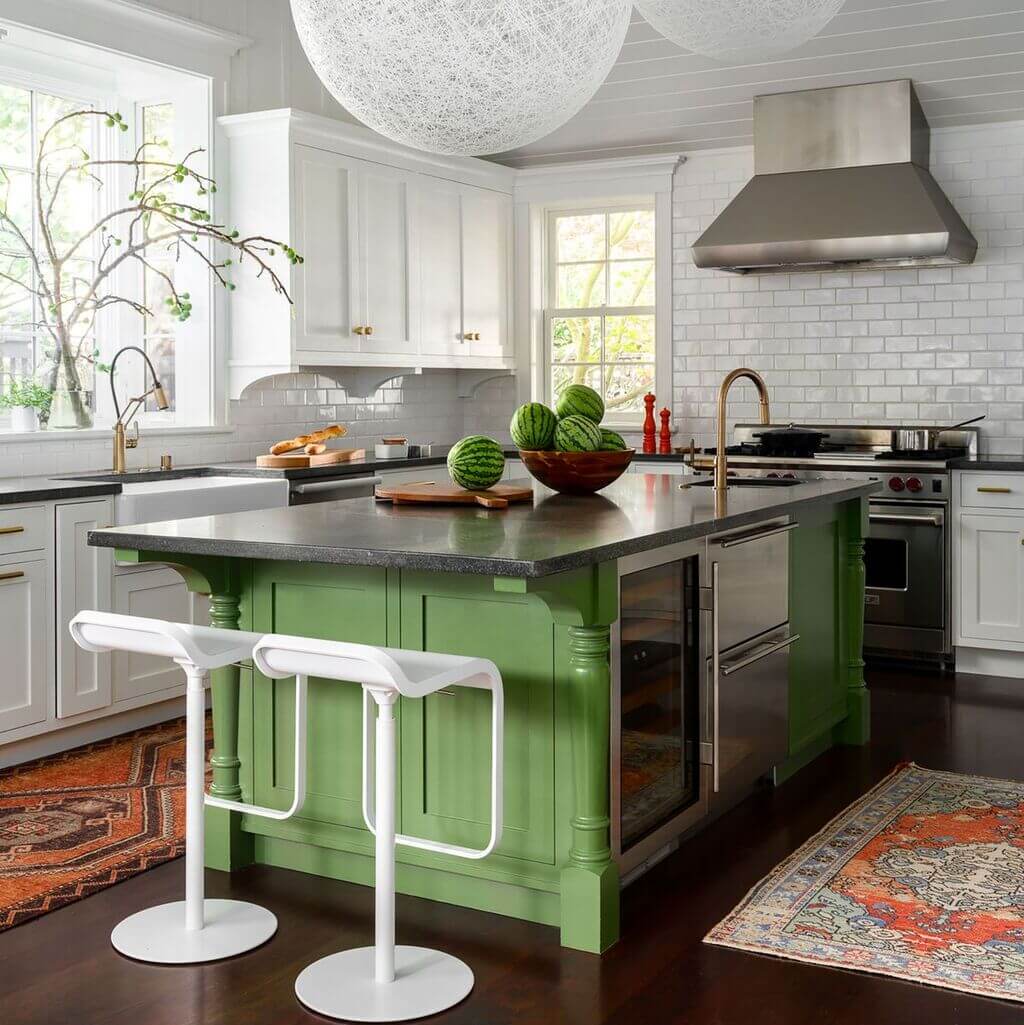 Green Cuisine kitchen countertop