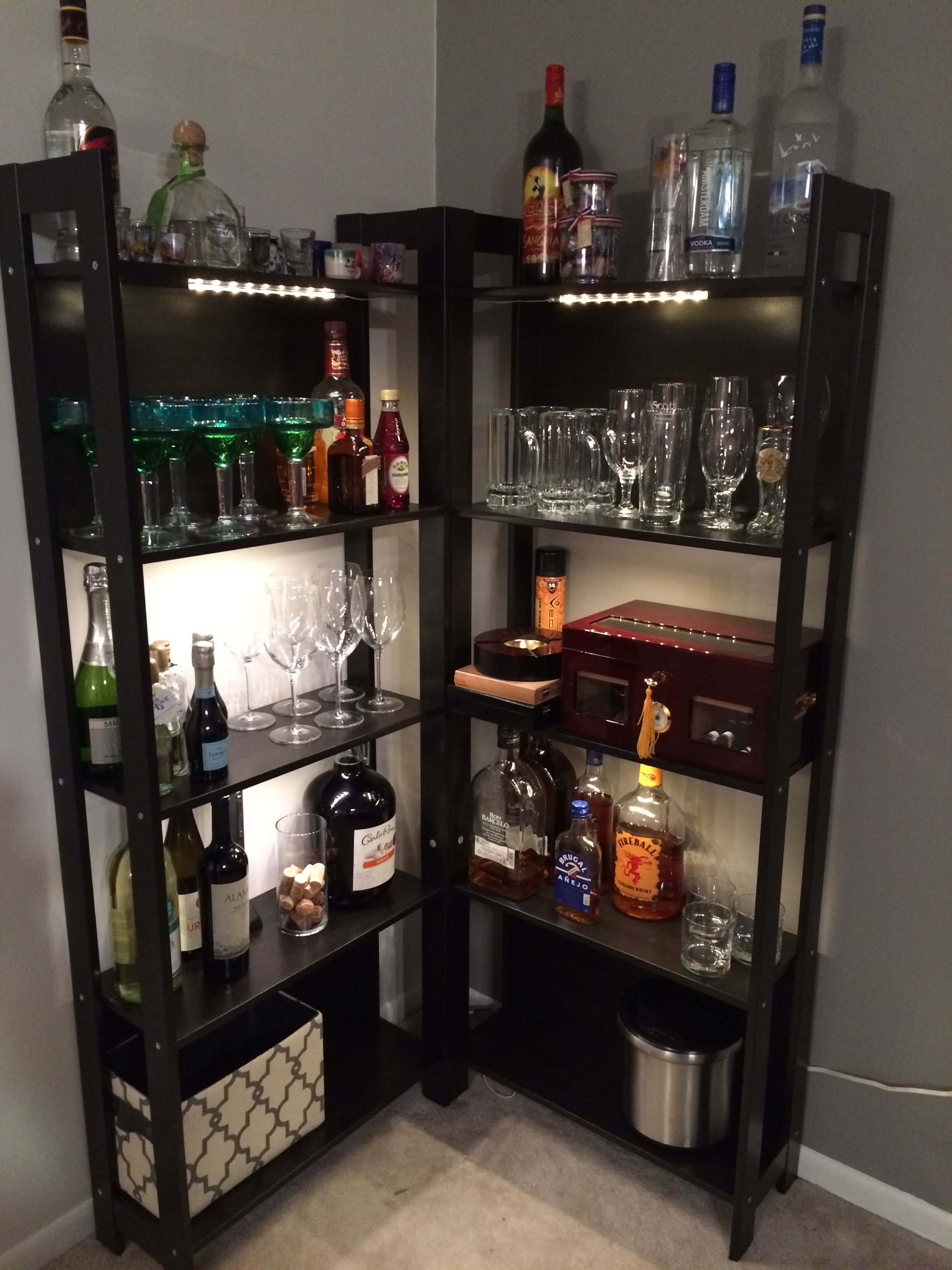 Home Bar Designs For Small Spaces