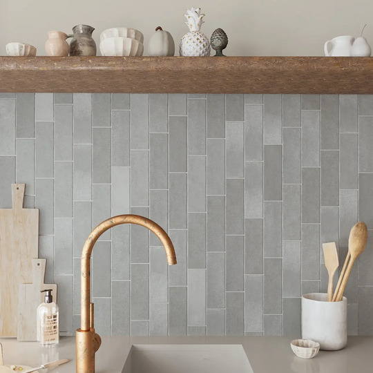 Kitchen Backsplash Tiles with Gradients