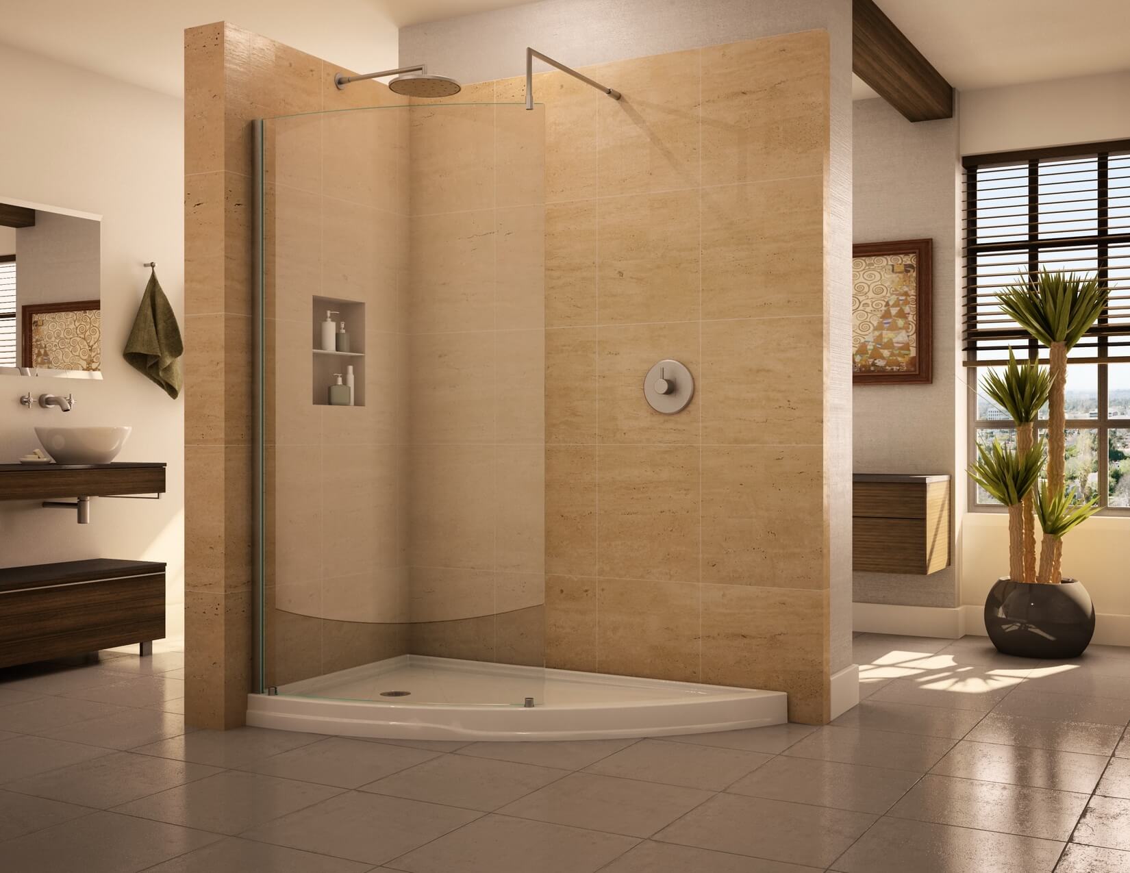 Walk In Shower Ideas Make Your Bathroom Elegant