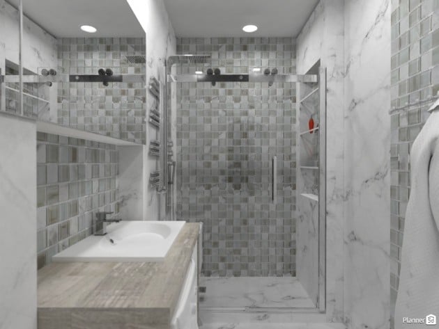 tiled walk in shower ideas