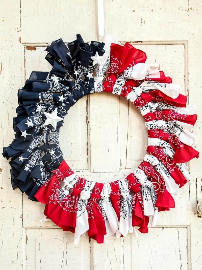 Patriotic Wreath DIY