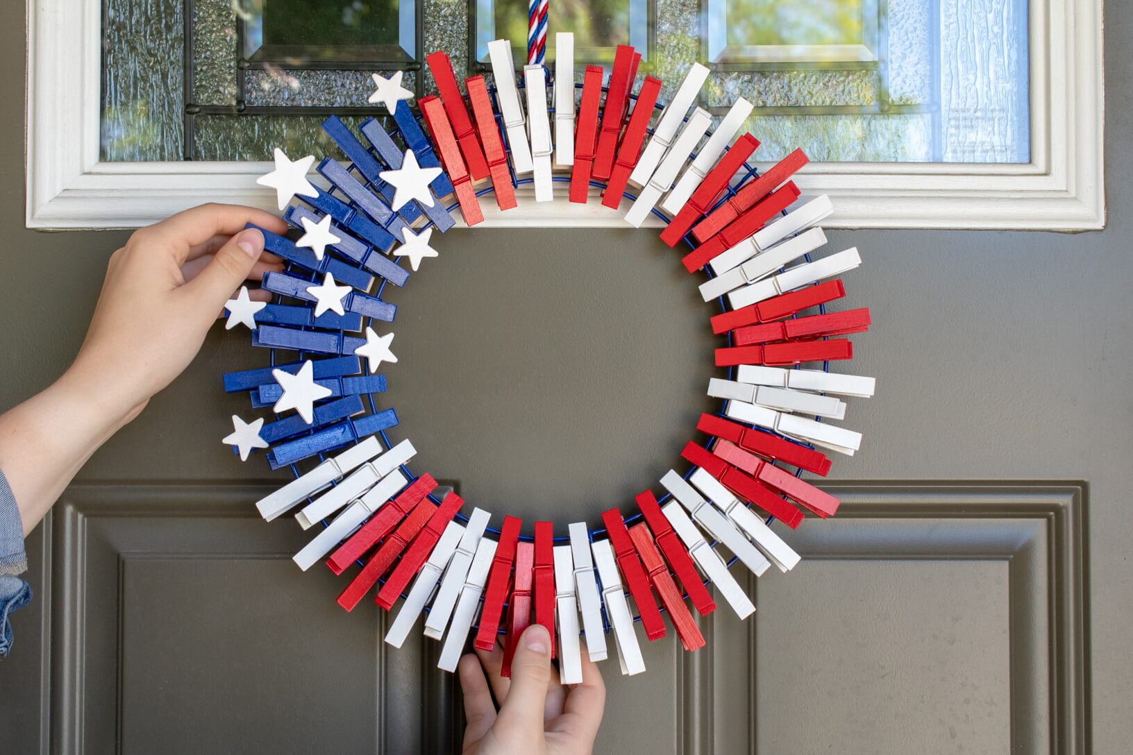 Patriotic Wreath DIY