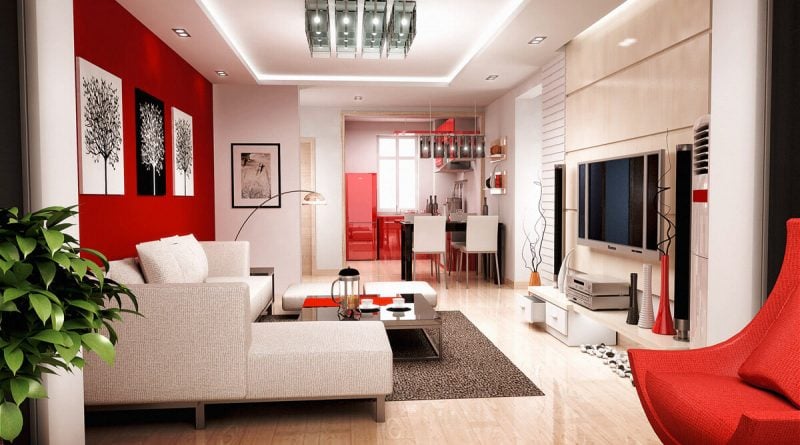 Colour Combination for Living Room