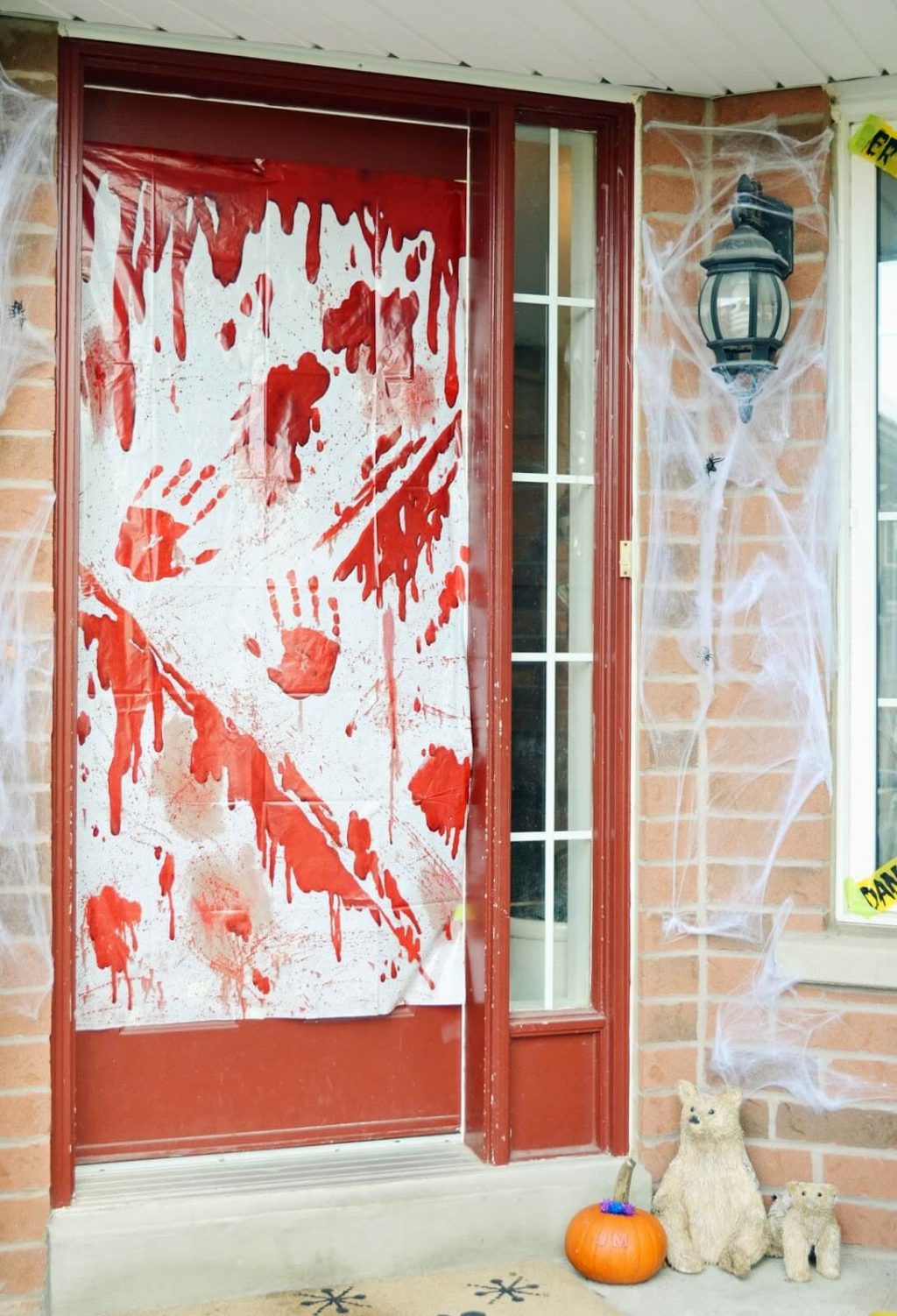 Halloween Door Decorations: Bloody Door
