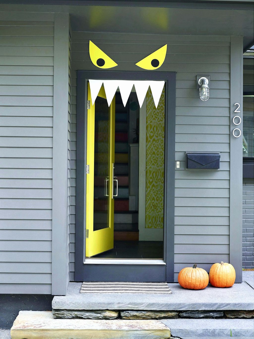 Halloween Door Decorations: Monstrous Welcome