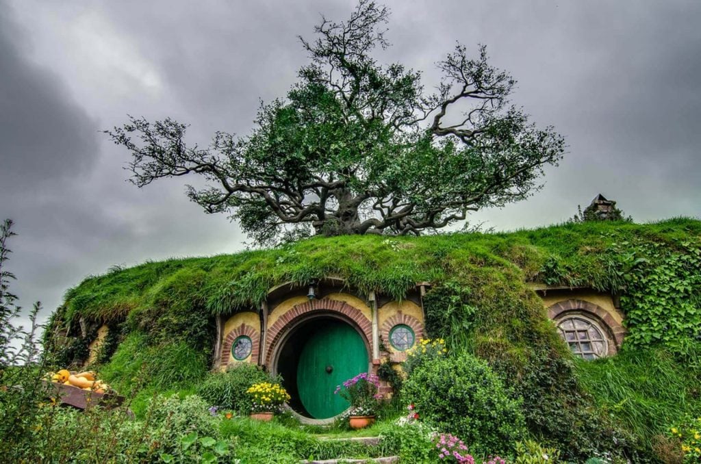 Underground Hobbiton Houses