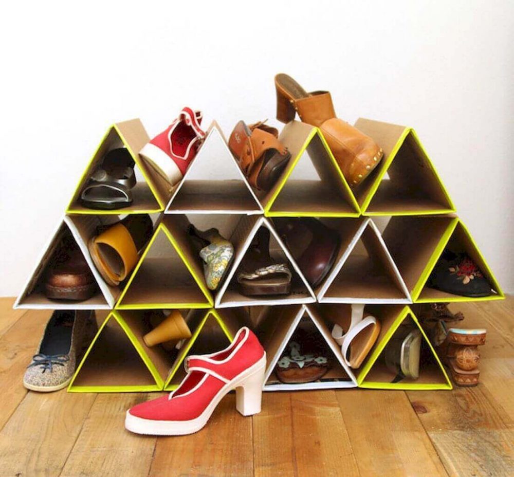 Repurposed Cardboard for shoes