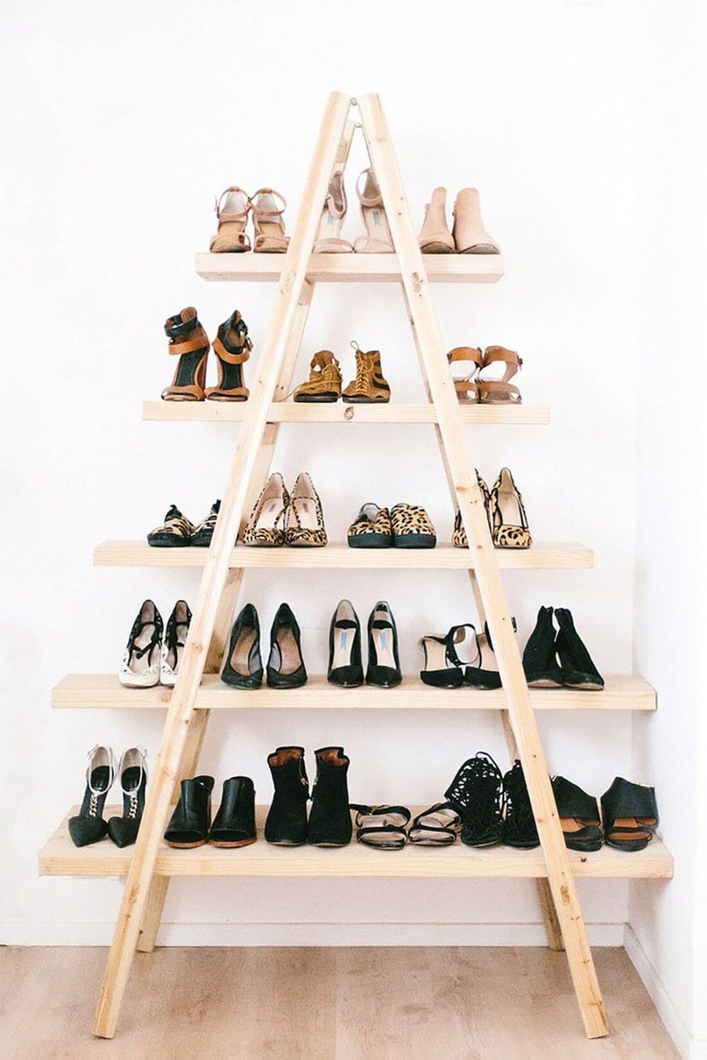 Ladder Shoe Rack is the New Love