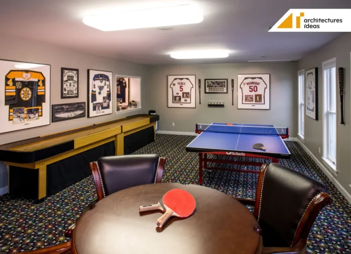 Ping Pong Table Room Decor Ideas
