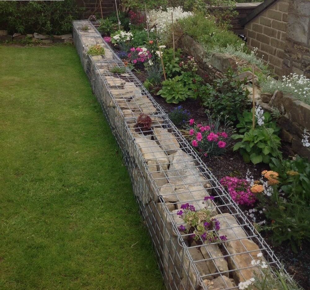 Gabion Wall Edging