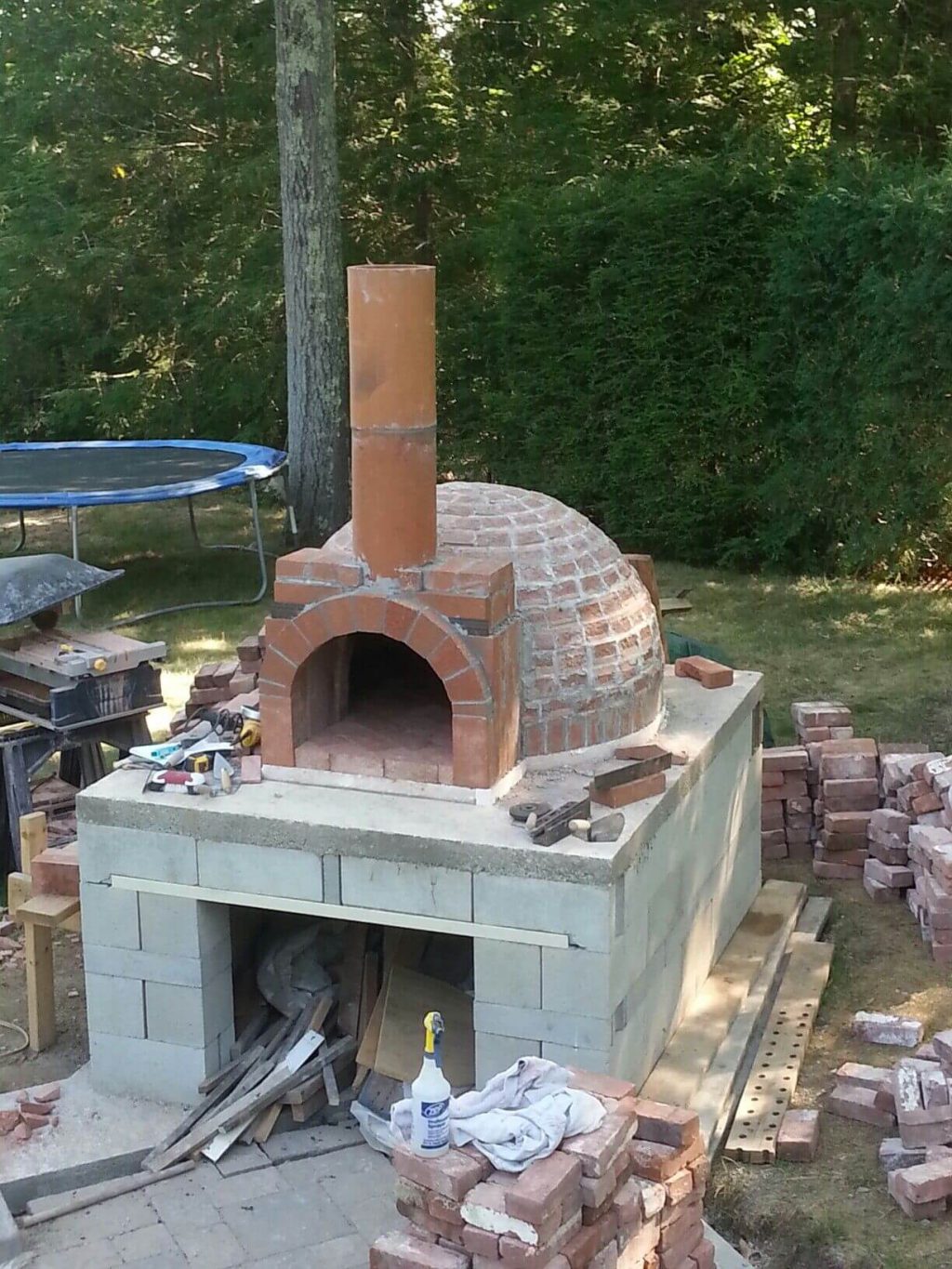 How To Build An Outdoor Pizza Oven Guide Step By Step 8705