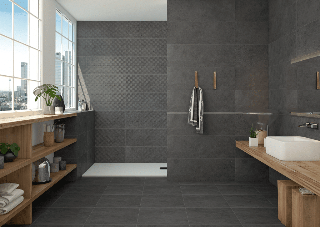 Some Mind Ing Gray Bathroom Ideas, Gray Tile Bathroom