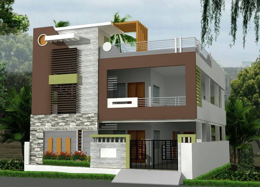 house front elevation design