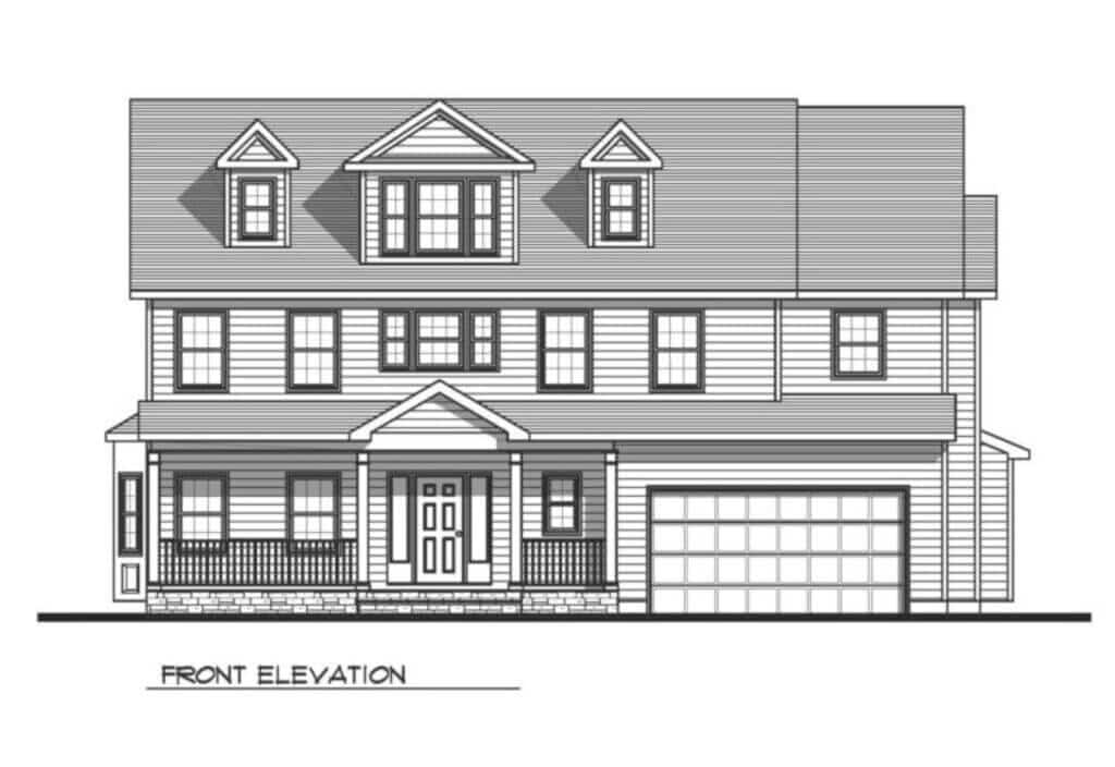 house front elevation design