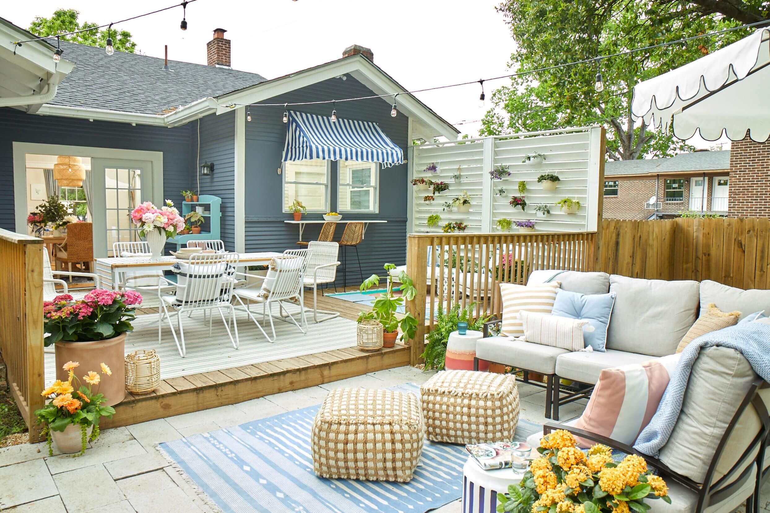how to modernize your backyard