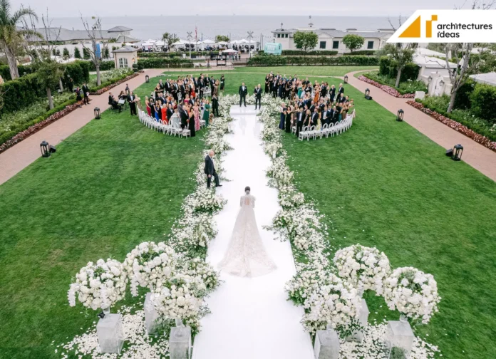 outdoor wedding decoration