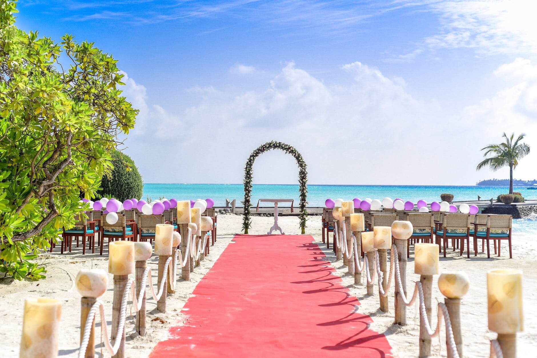 outdoor wedding decorations