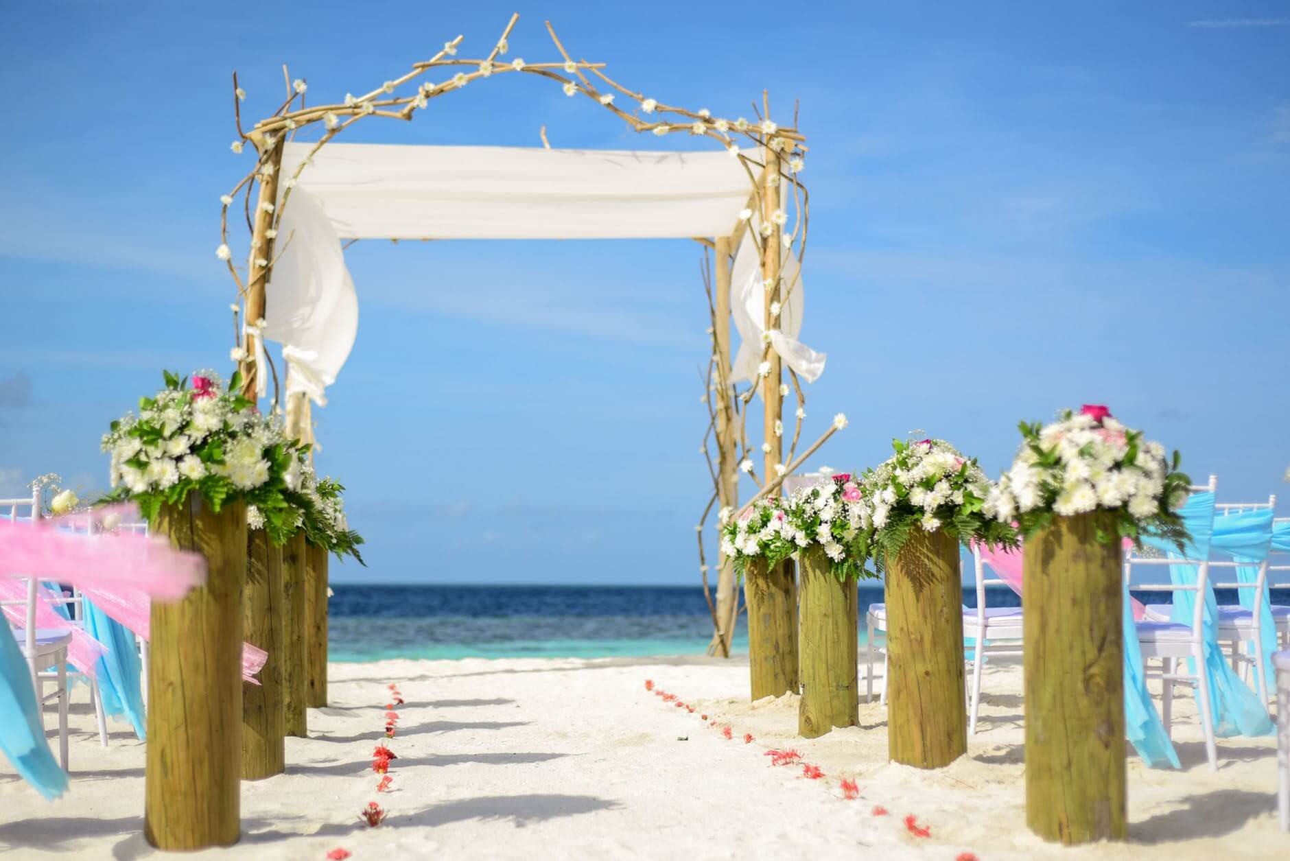 outdoor wedding decorations
