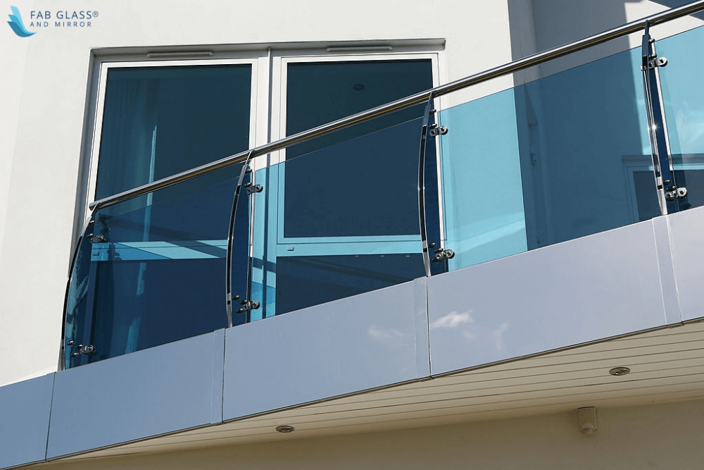 Glass railings beautify every space they are installed on the Balcony