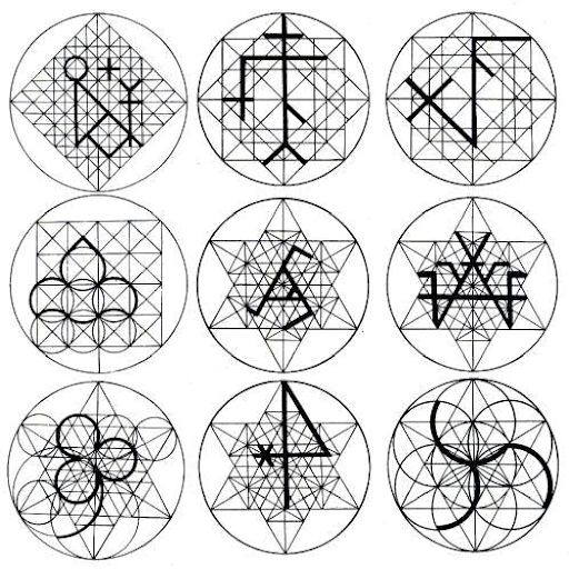 Sacred Geometry Metatron's Cube Gothic Architecture