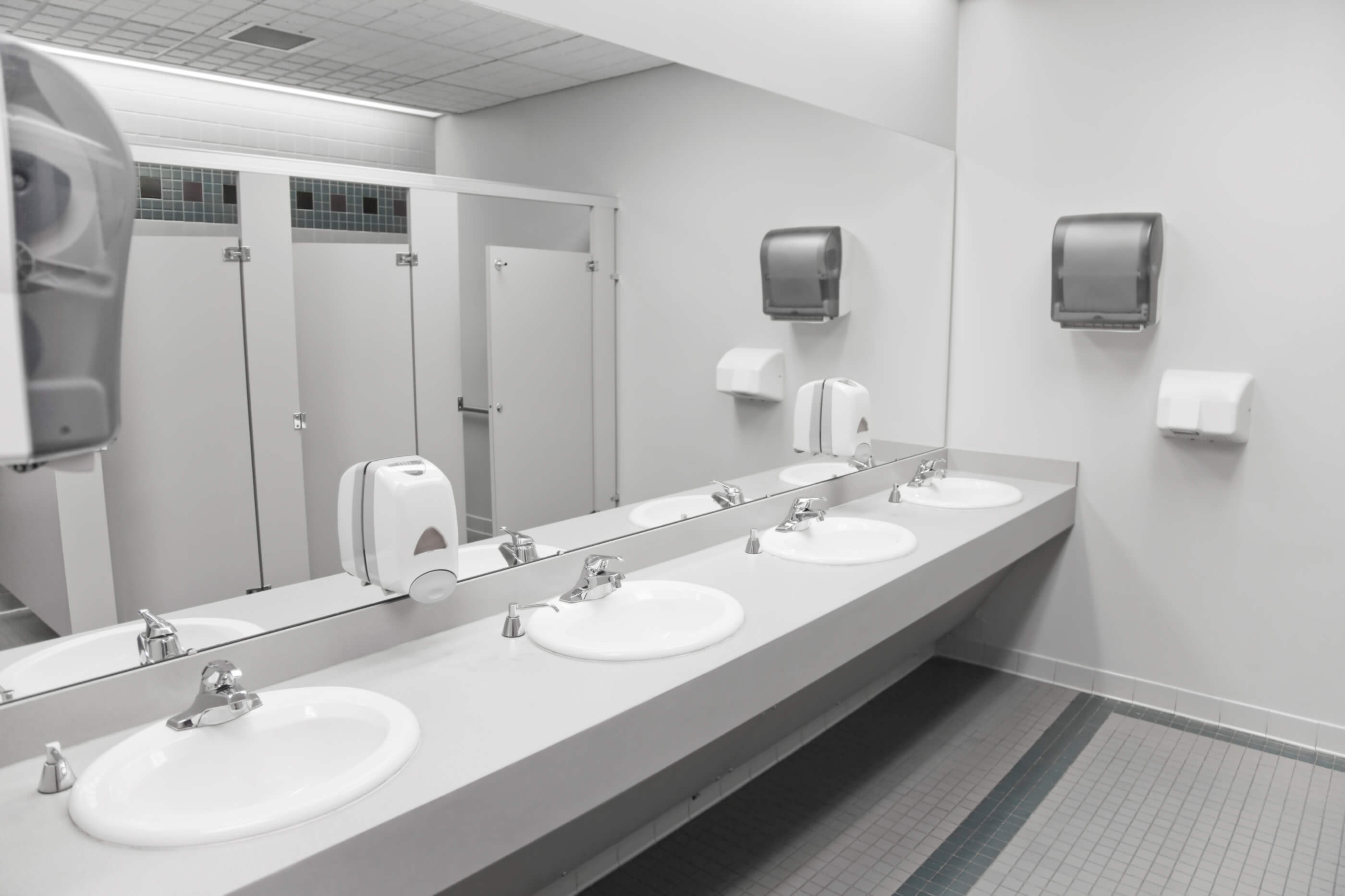 Use Bathroom Installations in Restaurant Bathroom Ideas