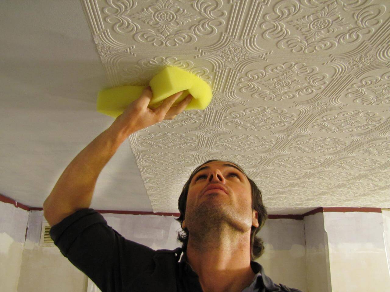 How To Texture Paint Your Ceiling Shelly Lighting