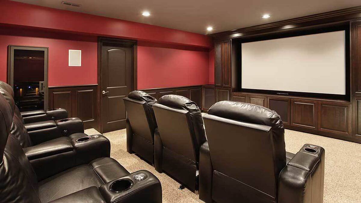Go ahead and install premium seating in home theatre system