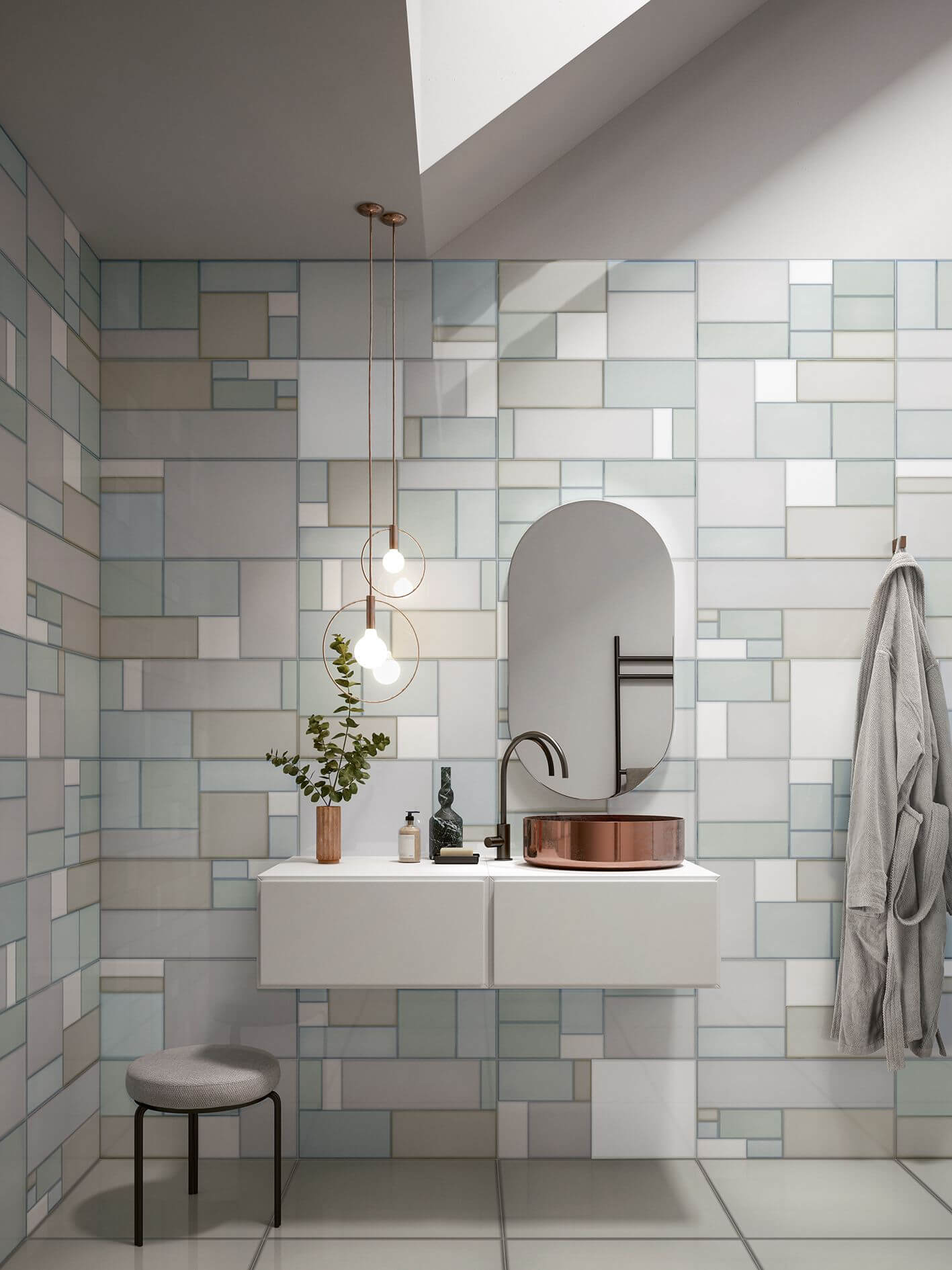 Stunning Porcelain Bathroom Tiles