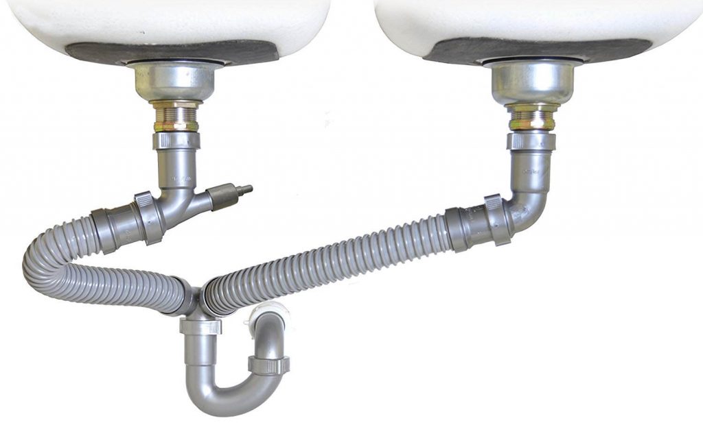 tube for changing kitchen sink flow