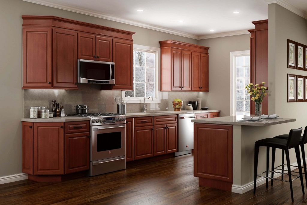 Cherry Wood Kitchen Cabinets