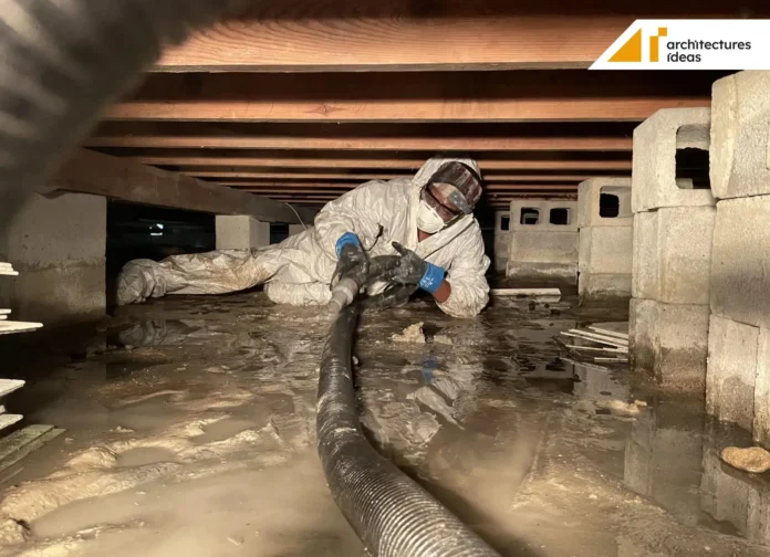 Crawl Space With An Inspection