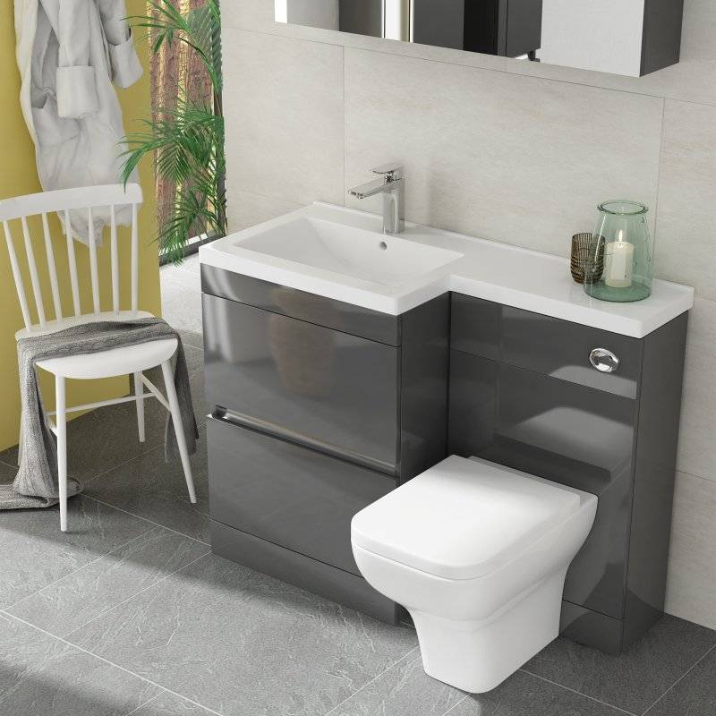 17+ Stylish Toilet-Sink Combo Ideas That Help You Stay Green