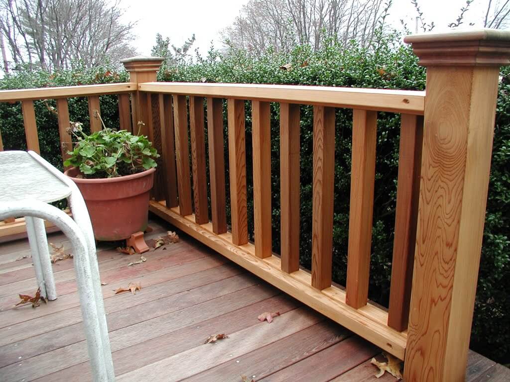 Classic Wooden Railing