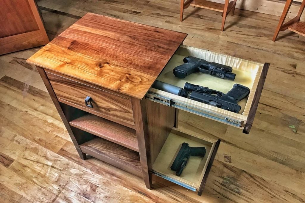 MOBIL GAS  PEGASUS Sign Hidden Gun Storage Concealment Furniture Box Ships Free! 