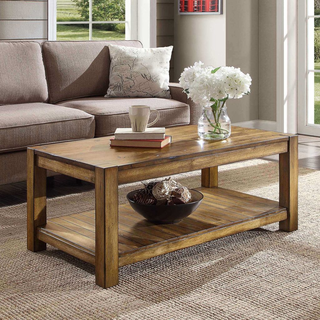 7+ Modern Solid Wood Coffee Table Designs To Go For In 2020