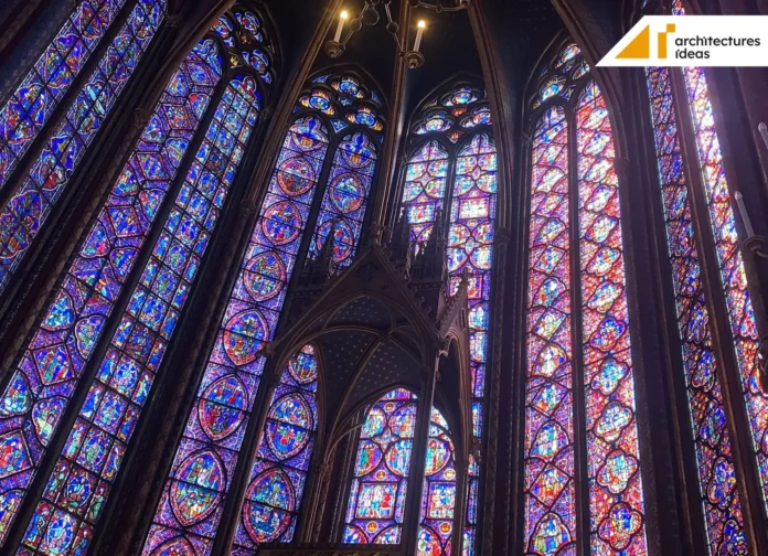 mesmerizing stained-glass windows