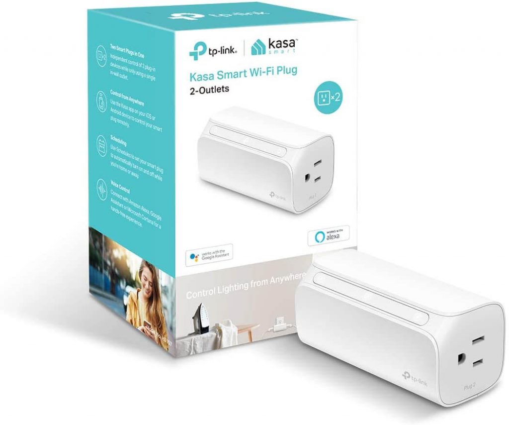 Kasa Smart Plug: Best for Controlling 2 Devices