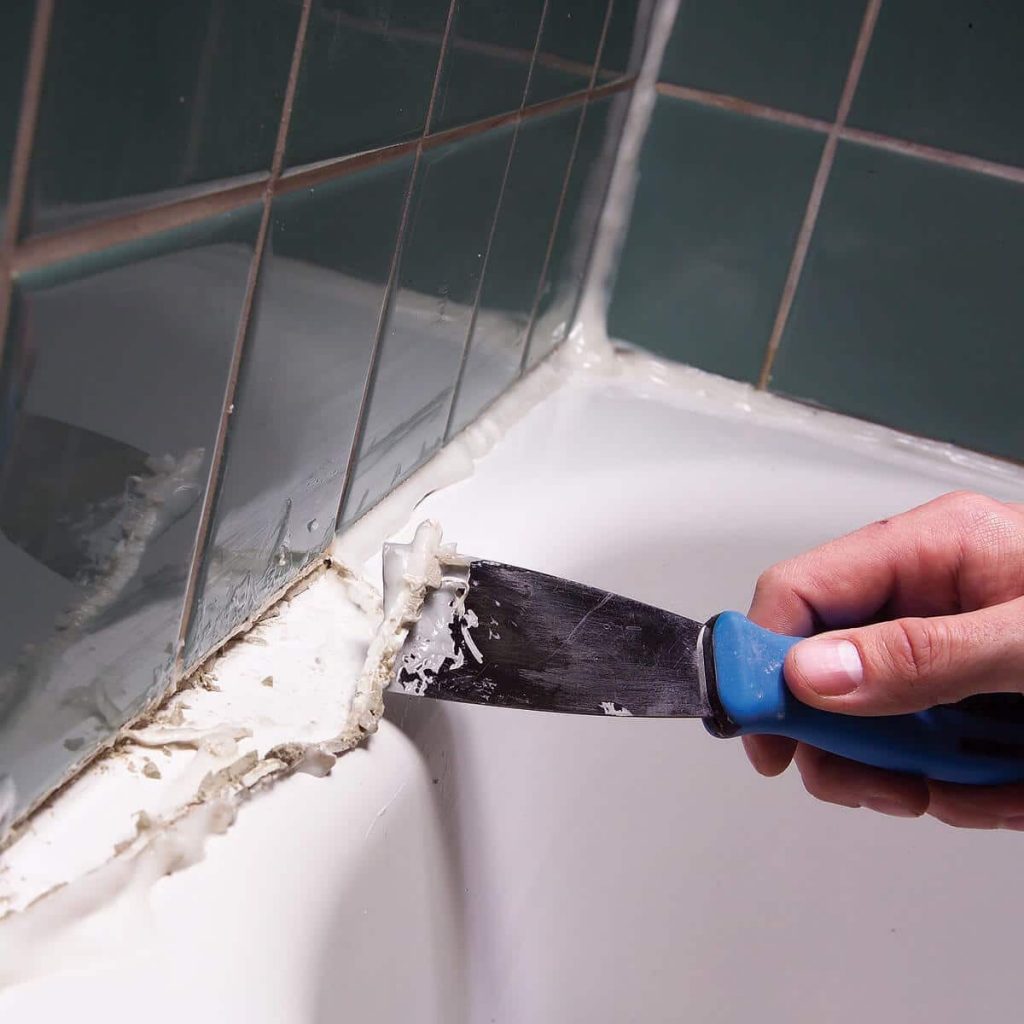 How to Remove Silicone Old Caulking in Your Bathroom? Architectures Ideas