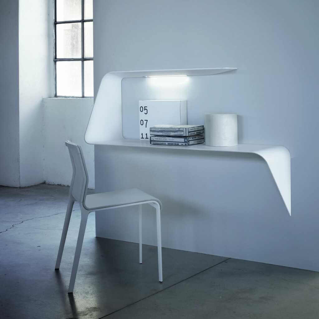 S-Shaped Modern Floating Table
