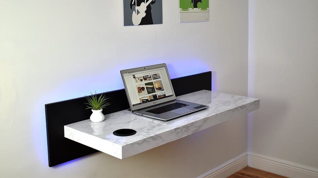 wall mounted desk 