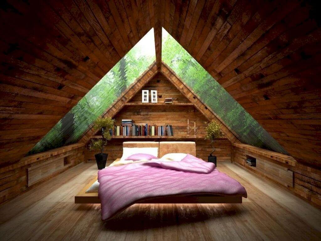  A-Frame Ceiling For Bedroom